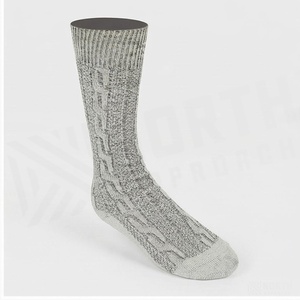 <b>Knee</b> <b>High</b> Athletic <b>Socks</b> Geometric Pattern Breathable Running <b>Socks</b> for Adults Spring Season - Product Image 2