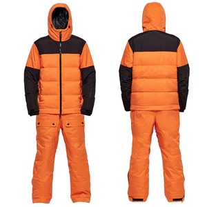 Traje de Esquí de una Pieza para Adultos, Impermeable, Cortavientos, Transpirable, con Capucha y Cremallera, Personalizado, Warm-Tex 10,000mm - Product Image 1