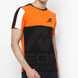 เสื้อยืดคอกลมสีพื้นคุณภาพพรีเมียมขายส่ง แขนสั้น สไตล์ลำลอง ปรับแต่งได้ รุ่นล่าสุด ผ้าฝ้าย 100% เสื้อยืดผู้ชาย - Product Image 3