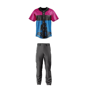 Vêtements de sport grande taille à prix avantageux, nouveau design, uniforme de baseball en polyester de haute qualité pour hommes, vente en ligne - Product Image 1