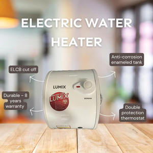 Calentador de agua eléctrico de acero inoxidable a precio económico, capacidad cuadrada de 15L, 1500-2000-2500W, 220-240V, hecho en Vietnam. - Product Image 4