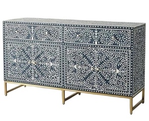 Table d'incrustation d'os de conception unique table antique pour le coin table d'incrustation d'os de qualité superbe - Product Image 3