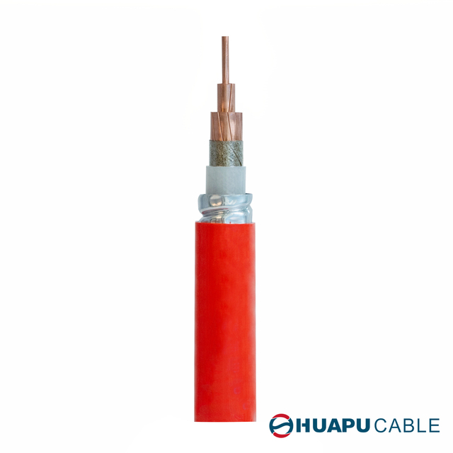 0.6/1KV BTLY Flexible Mineral Insulated Cable 1-5 Core Fireproof Copper Power Wire