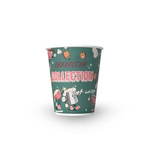 Vasos de Papel Desechables Personalizables de Pared Simple de 8/12/16/20/22 oz con Recubrimiento de PE, Aptos para Alimentos y Reciclables - Product Image 2