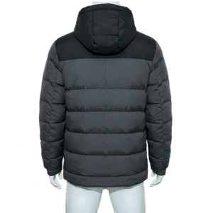 <b>Waterproof</b> Windproof Casual Bomber <b>Jacket</b>-Winter <b>Plus</b> <b>Size</b> Breathable 100% Polyester Zipper Stand Collar Men's Puffer <b>Jacket</b> - Product Image 2