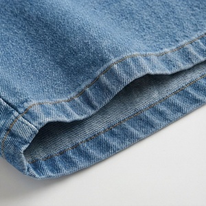 Shorts de Mezclilla Casuales Holgados de Talla Grande para Mujer, Pantalones Anchos de Verano, Bermuda, Corte a la Rodilla, a la Moda, Estilo Urbano - Product Image 6