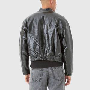 Veste en cuir d'hiver pour homme de haute qualité, design personnalisé, nouvelle conception, économique, imperméable, vêtements de sport respirants, veste en cuir - Product Image 2