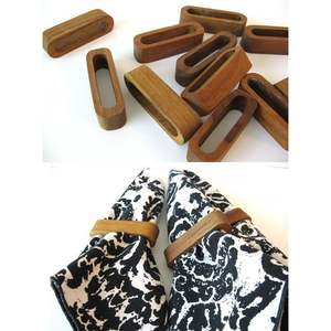 <b>Resin</b> Decorative Napkin <b>Rings</b> for Home Table Setting Premium Quality Accessories - Product Image 3