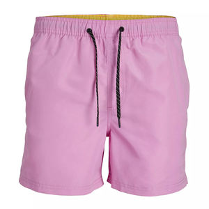 Shorts de bain simples pour hommes très demandés, avec deux poches, imprimés, en polyester, pour le sport - Product Image 1