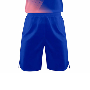 ชุดบาสเก็ตบอลสีน้ำเงินแบบยูนิเซ็กซ์ ปี 2026 เสื้อกล้ามคอวีสีน้ำเงินไล่เฉด กางเกงขาสั้นสีน้ำเงินไล่เฉด ระบายเหงื่อได้ดี แห้งเร็ว - Product Image 4