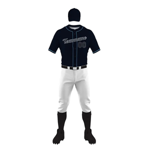 Wholesale Customizable Baseball Uniform Sets Short 100% Polyester Breathable Plus Size High Quality <b>Athletic</b> Fit Sports SPORTS - Product Image 2