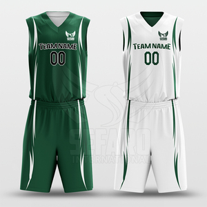 Vente en ligne d'uniformes de basketball réversibles, directement de l'usine - Product Image 3