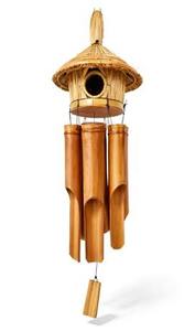 Carillons à vent thérapeutiques en bambou pour la pleine conscience et la décoration de studio de yoga – Résonance naturelle et guérison sonore – Macy - Product Image 5