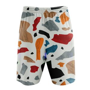 Pantalones Cortos Deportivos Casuales para Hombre, Sublimados, con Parches, Ligeros, para Correr y Hacer Sentadillas - Product Image 2