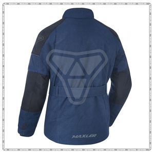 Chaqueta de Motocicleta Transpirable, Resistente y Protectora, Ropa de Motociclismo Elegante, Chaqueta de Motocicleta Moderna de Pana Textil para Exteriores - Product Image 1