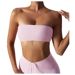 Sujetador Deportivo para Mujer, Ropa de Fitness y Yoga, Alta Sujeción, Sin Costuras, Cómodo, Transpirable, Elástico, Sin Varillas, para Gimnasio, Entrenamiento, Ropa Deportiva Activa - Product Image 4