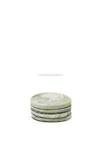 The Coaster Square Acacia Wooden Resin Coasters Set of 4 - Absorbent Wooden Cup Mats for Drinks, Table Protection, Kitchen & Bar - Product Image 4