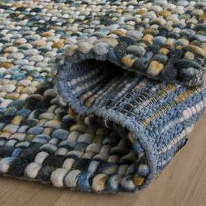 Handmade Hand Woven <b>Wool</b> Tie <b>Dye</b> Braided Area Rugs 100% <b>Wool</b> Hand Woven Tie <b>Dye</b> Braided Rugs Natural <b>Wool</b> Handwoven Braided Tie - Product Image 3
