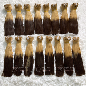 2024 Trendy Super Double Drawn hueso sin procesar recto HD para peluca Frontal de encaje extensiones vietnamitas alineadas con cutícula de un donante - Product Image 2