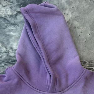 Conjunto Deportivo Unisex Personalizado de Dos Piezas, Sudadera con Capucha y Pantalones de Felpa Gruesa de Poliéster/Algodón, Estampado Puff, Secado Rápido - Product Image 4