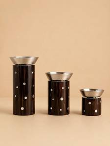 Quemador de Incienso Minimalista de Acero Inoxidable con Base Cilíndrica con Diseño de Camello para Aromaterapia, Uso Durante Todo el Año - Product Image 4