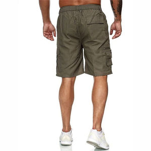 Shorts décontractés multi-poches pour homme, tendance, coupe ample, style camouflage, shorts tactiques. - Product Image 2