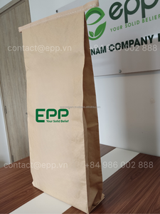 Sac en papier kraft laminé PP tissé, personnalisé avec logo, 15 kg, 25 kg, 50 kg, imperméable, 3 couches, emballage plastique en papier kraft, vente en gros - Product Image 4