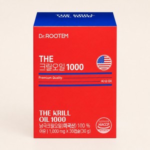 epa dha DR ROOTEM Aceite de Krill Coreano 1000 Softgel Hecho en Corea Suplementos Nutricionales 1000mg x 30 cápsulas 30g - Product Image 1