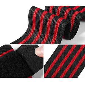 สายรัดข้อมือยกน้ำหนักแบบยืดหยุ่นพร้อมห่วงนิ้วโป้ง วัสดุเนโอพรีน สำหรับฟิตเนสและยิม ผลิตจากโรงงานโดยตรง รับผลิตตามแบบ - Product Image 2