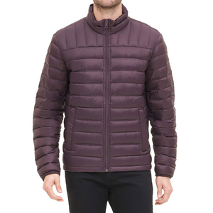 Chaqueta acolchada impermeable para hombre, con cremallera, elegante, para invierno, diseño ligero, perfecta para uso diario informal. - Product Image 5