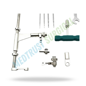 Juego de Instrumentos de Reducción de Distracción de Fémur, Kit Manual Ortopédico de Acero Inoxidable para Fracturas - Product Image 3