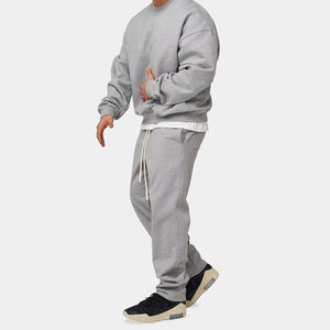 Conjuntos Deportivos Casuales para Hombre, Sudadera con Capucha y Pantalones Jogger, Venta al Por Mayor, 100% Algodón, Transpirables, de Secado Rápido - Product Image 4