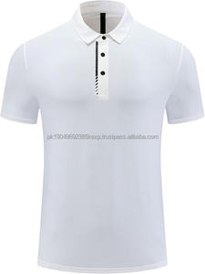 Camisetas Polo de Golf Blancas de Algodón de Alta Calidad para Hombre, Logotipo Bordado, Manga Corta Informal - Product Image 2