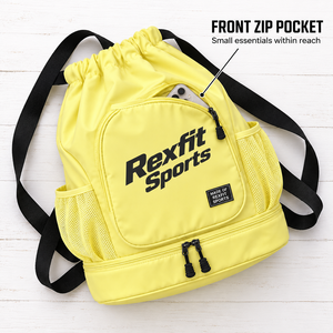 Bolsa de Pádel Personalizada Rexfit Sports, Bolsa Deportiva Multibolsillos con Cierre Frontal Superior y Cierre Inferior Separado, Estilo de Vida - Product Image 2