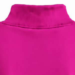 Sweat-shirt à col montant pour femme, marron châtain, à manches longues, coupe ample, en polaire, col haut, décontracté, streetwear, mode hiver - Product Image 4