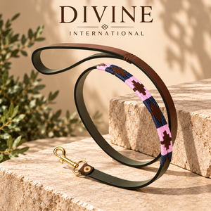 สายจูงสุนัขหนังคุณภาพสูง พร้อมบริการสลักชื่อแบรนด์จาก Divine International - Product Image 5