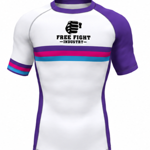 Ventes en gros de t-shirts de compression à manches courtes pour la salle de sport, t-shirts personnalisés sublimés pour le BJJ, t-shirts de protection pour hommes pour le MMA - Product Image 1
