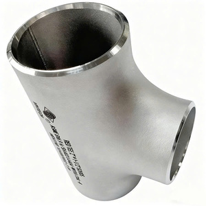 Tubería de reducción en T de acero inoxidable forjado sin costura, fabricada en Vietnam, para soldadura a tope, ASME B16.9 A403 304 304L 316 316L - Product Image 2