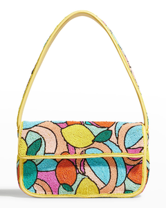 Sacs de rangement multifonctionnels faits à la main pour femmes, avec perles et motif fruits, idéaux pour les fêtes estivales à la plage, vente en gros pour les rassemblements d'été - Product Image 3