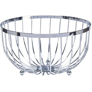 Gold Wire Fruit <b>Basket</b> for Kitchen Countertop Modern Decorative Metal Fruit Bowl and <b>Vegetable</b> <b>Storage</b> Holder for Dining Table - Product Image 4
