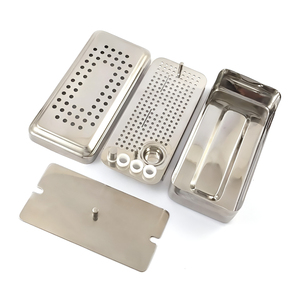 Caja Dental PRF GRF de Acero Inoxidable Autoclavable con Bandeja y Recipiente, Equipo Dental Manual Clase I, Certificado CE ISO, OEM ODM - Product Image 1