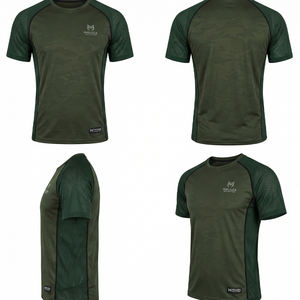 T-shirts de sport tricotés sans coutures tendance 2026 pour hommes, anti-transpiration, anti-bactériens, résistants aux squats, pour le yoga et le fitness (collection privée) - Product Image 6