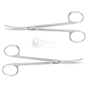 Tijeras Metzenbaum: Tijeras de disección delgadas con hojas ligeramente curvadas y puntas roma, 145 mm de largo, reutilizables, de alta calidad. - Product Image 4