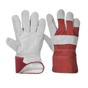 Gants de travail canadiens en cuir de vachette pleine fleur, anti-coupure, robustes, pour la protection industrielle et les usages généraux - Product Image 3