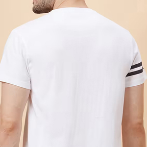 Camiseta de Hombre de Alta Calidad 100% Algodón con Cuello Redondo, Logotipo Personalizado, Impresión Digital, Manga Corta, Corte Regular, Tejido de Punto - Product Image 5