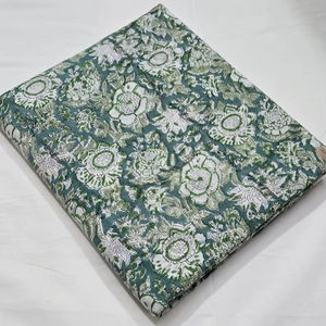 Nueva Llegada, Tela de Algodón India Ecológica con Estampado Floral Sanganeri, Diseño Étnico Boh Creation, para Confección de Vestidos - Product Image 5