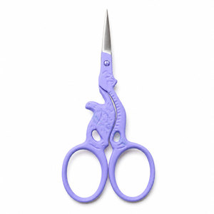Fine Point Cat Design Embroidery Scissors Durable Stainless Steel <b>Needlework</b> Snips - Product Image 4