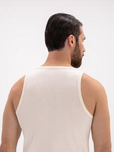 Débardeur en tricot pour homme, vente en gros, été, décontracté, uni, coupe ajustée, vêtements de sport et de fitness, séchage rapide, 100% coton - Product Image 4