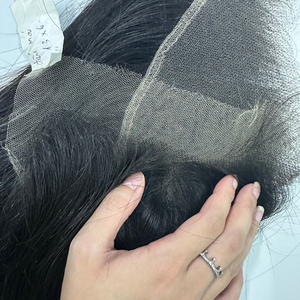 วิกผมแท้13X6 13x4 HD แบบชาวบราซิลช่อผมมนุษย์4x4 6 5x5 HD ปิดด้วยลูกไม้ผมเด็กผมพร้อมที่ปิดลูกไม้ - Product Image 1