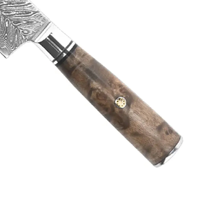 Couteau de chef en acier Damas de style moderne, manche en résine LEGACY BLADES 8-9,9 pouces, ambidextre, fait main, couteau de cuisine haut de gamme - Product Image 4